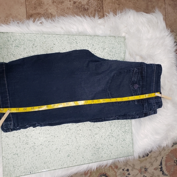 GLORIA VANDERBILT JEAN CAPRIS SIZE 12 - Picture 9 of 9